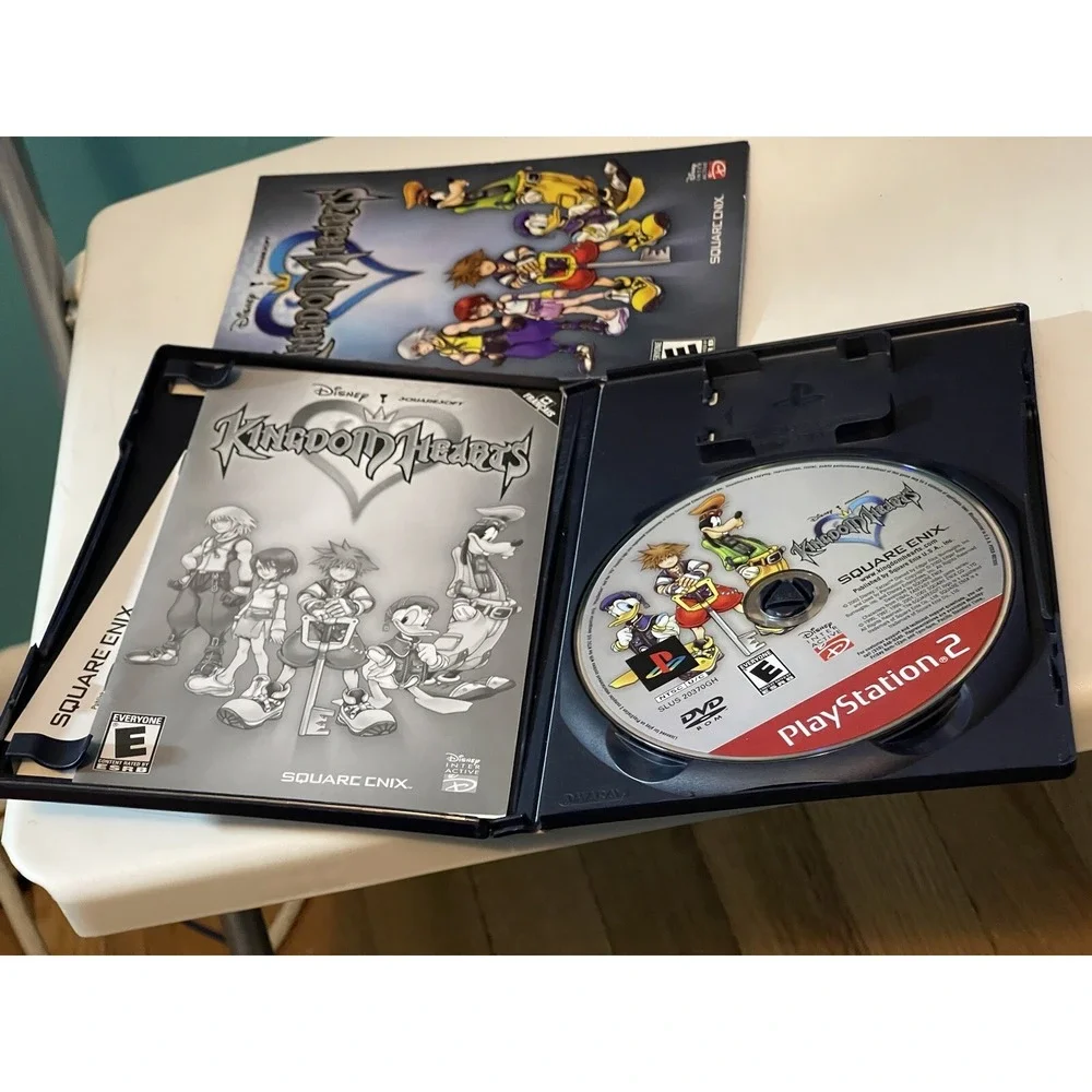 Kingdom Hearts Greatest Hits (Sony Playstation 2,‎ 2002) With Manual